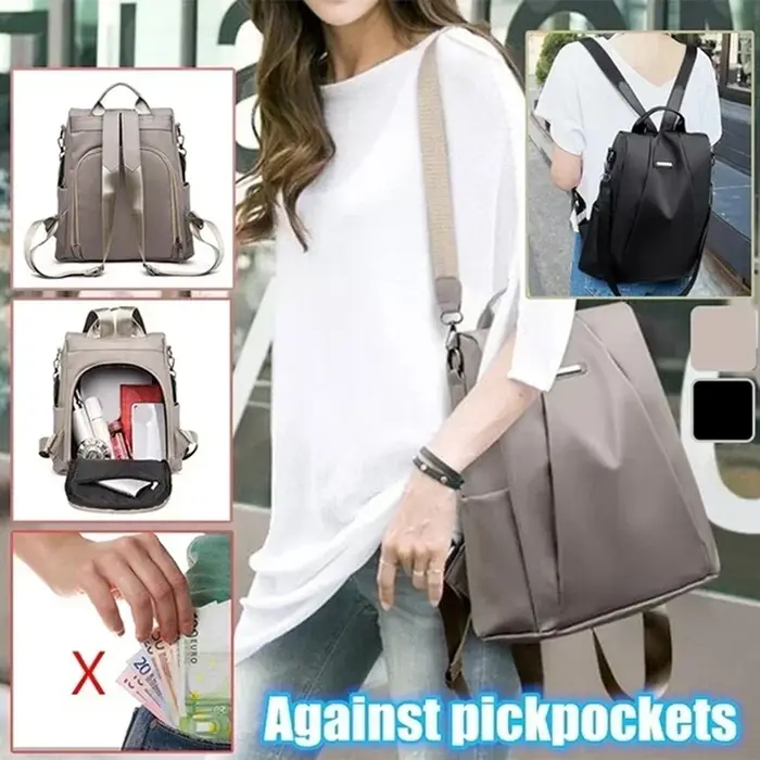 Sac à dos antivol pour femmes