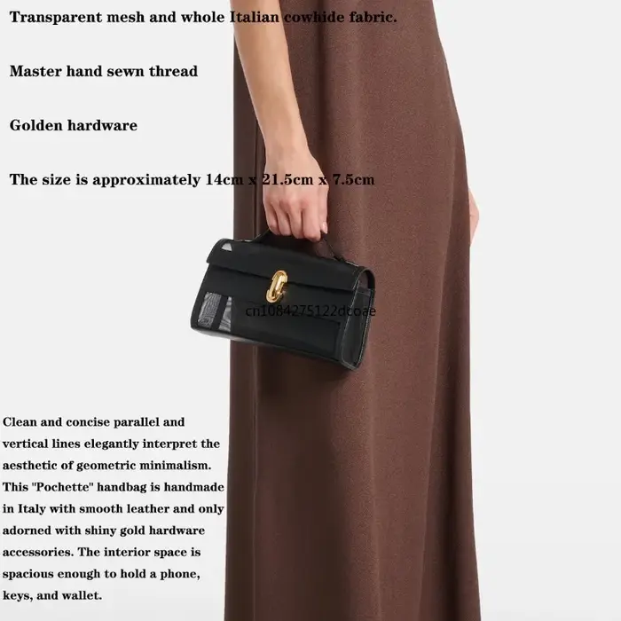 Sac à main SAVETTE en cuir véritable