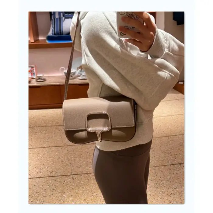 Sac à bandoulière en cuir pour femme