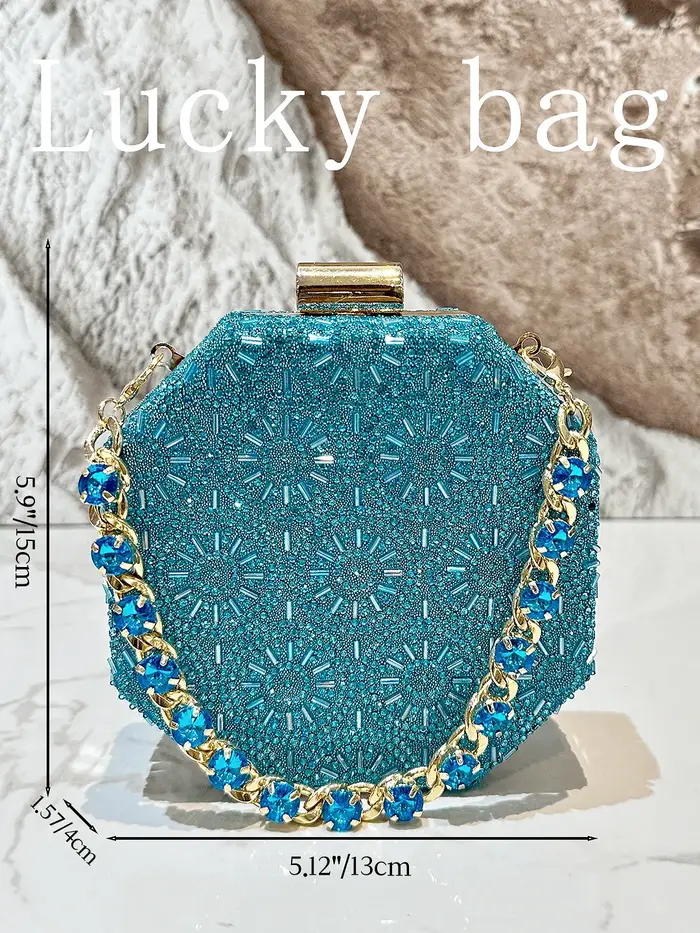 Boutique strass pochette sac à main pochettes en métal pour femmes fête soirée sacs