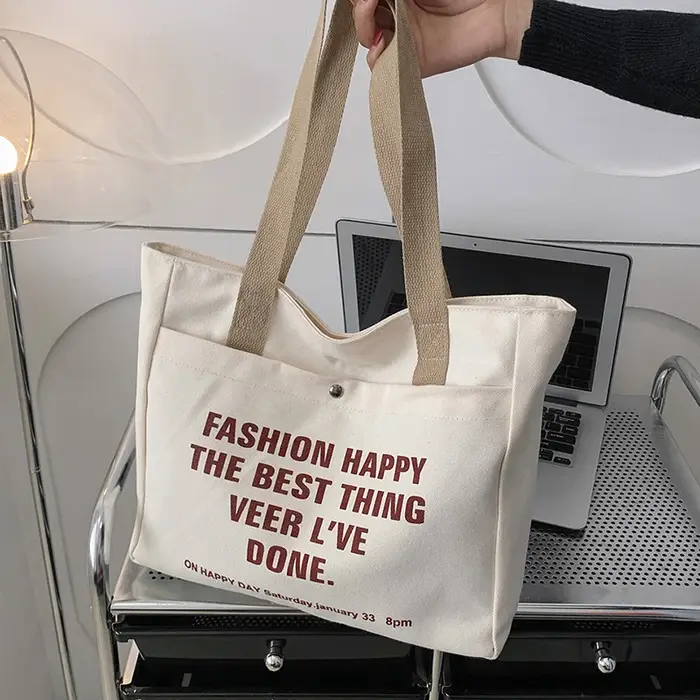 Sacs fourre-tout en toile pour femmes
