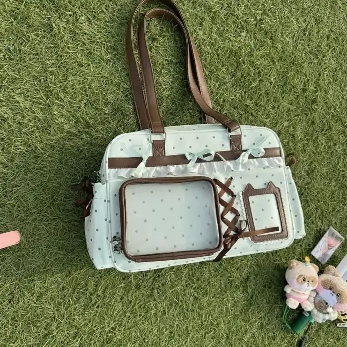 Sac fourre-tout à nœud doux et mignon pour femmes