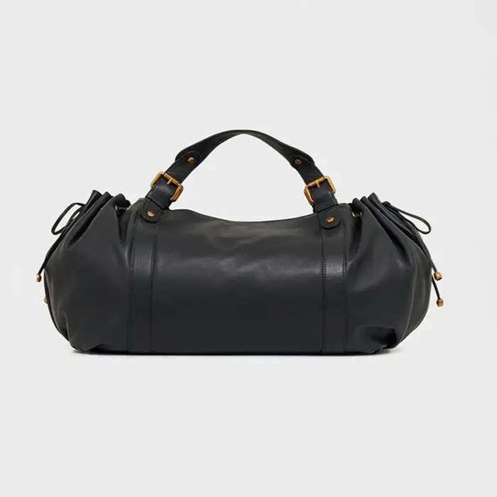 Sac fourre-tout Vintage pour femmes, sac à bandoulière de luxe de couleur unie, sac à main élégant p