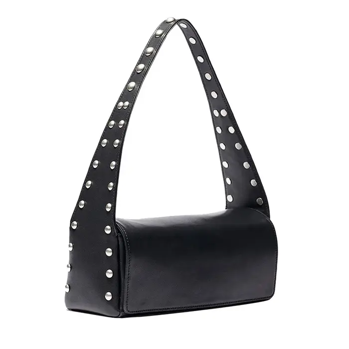 Mode coréenne Rivet sac léger marque de luxe Niche personnalité rétro Cool polyvalent épaule bandoul