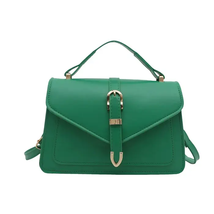 Sac à main élégant à rabat pour femmes, avec poignée supérieure courte, bandoulière réglable, sac à