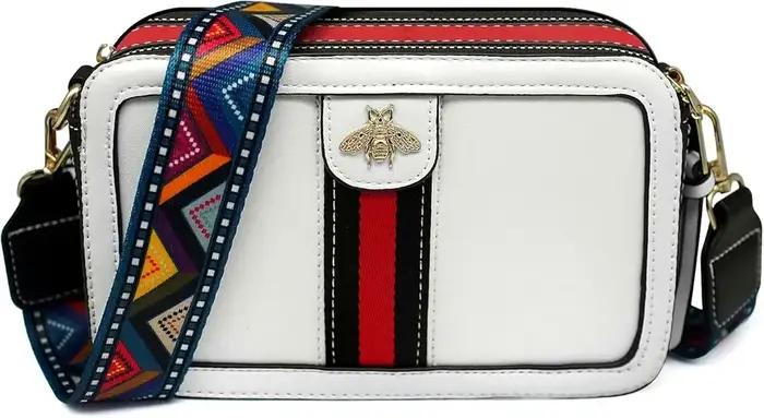 Sac à bandoulière de luxe pour femme en cuir PU
