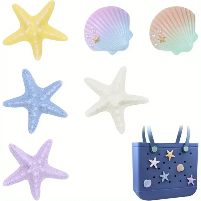 Breloques créatives pour sac Bogg, accessoires pour sac de plage simple et moderne, breloques décora