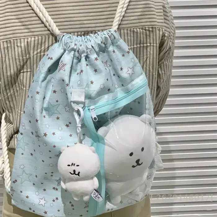 Sac à dos à cordon de serrage à la mode