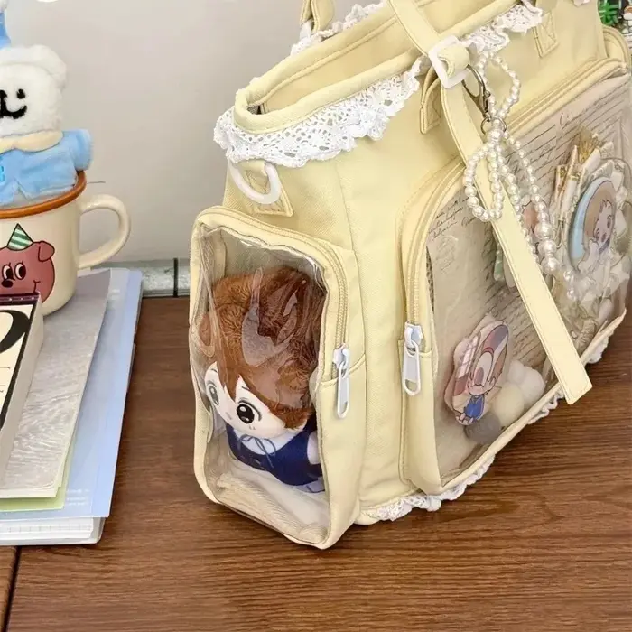 Sac à bandoulière Itabag japonais bidimensionnel motif Ballerine Grande Façon