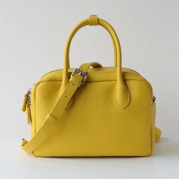 Sac à main pour femme en cuir PU texture litchi 2026
