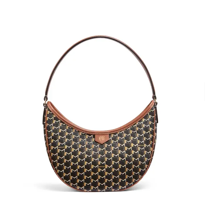 Sacs de créateurs de luxe pour femme, mode 2026, sac à bandoulière demi-lune monogramme, sac bandoul