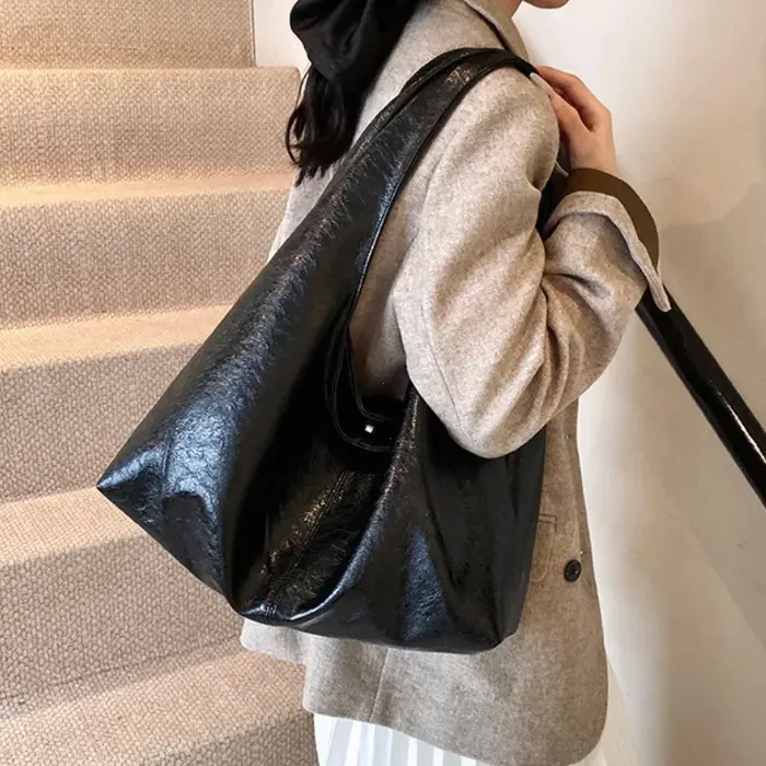 Sacs à main Hobo en cuir PU pour femmes