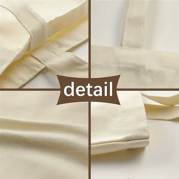 Sac fourre-tout en toile imprimé lotus naturel pour un usage quotidien et un shopping
