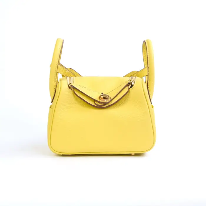 Sac à bandoulière mini en cuir véritable Lindi pour femme