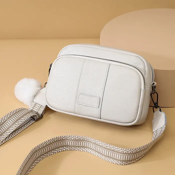 Sac à main de luxe en cuir véritable pour femmes