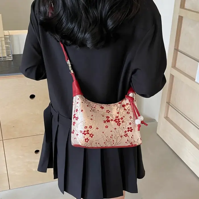 Sac à main brodé Portable de Style chinois