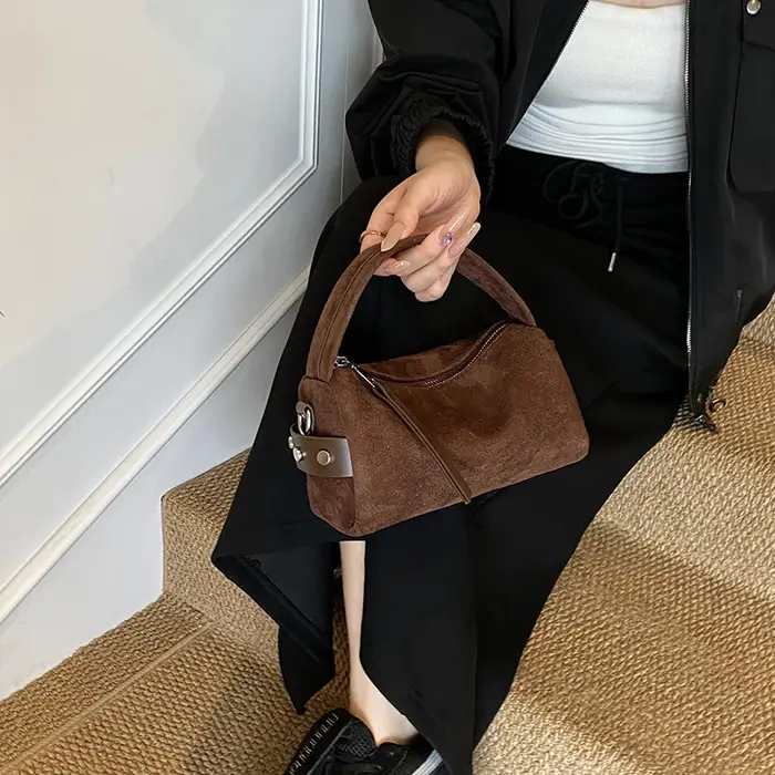 LEFTSIDE rétro Mini sacs à bandoulière en cuir PU pour femmes sac à bandoulière seau 2025 hiver sacs à main et sacs à main de luxe de créateur