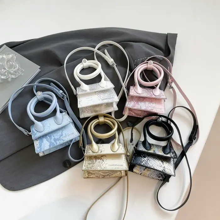Sac à bandoulière Chic argenté pour femmes