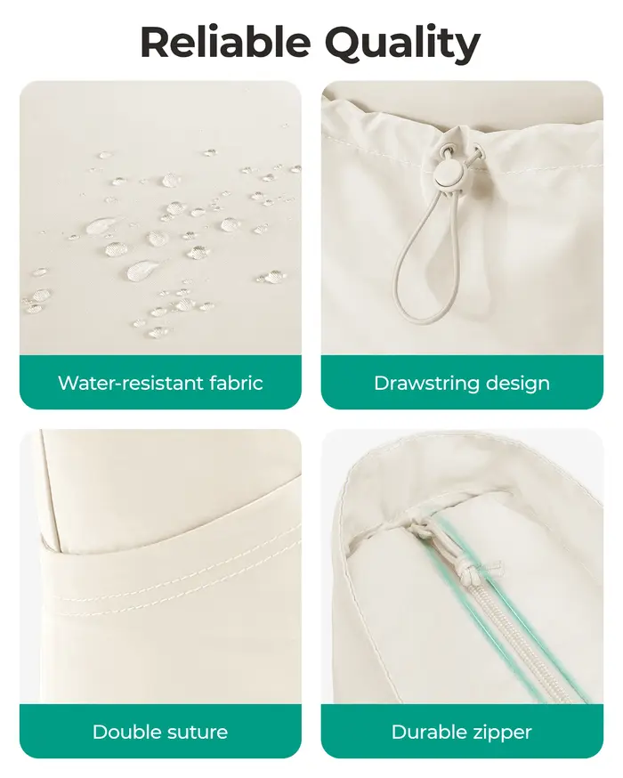 BAGSMART Sac fourre-tout pliable avec cordon de serrage