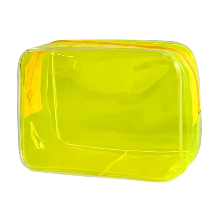 Sac à cosmétiques Transparent coloré
