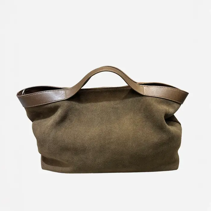 Sac fourre-tout en cuir suédé Mendy pour femme