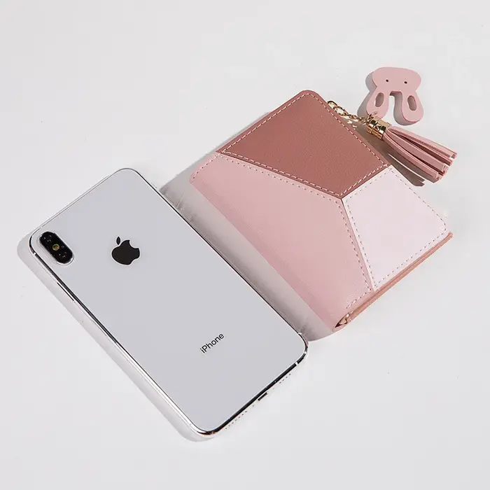 Portefeuille femme cuir PU