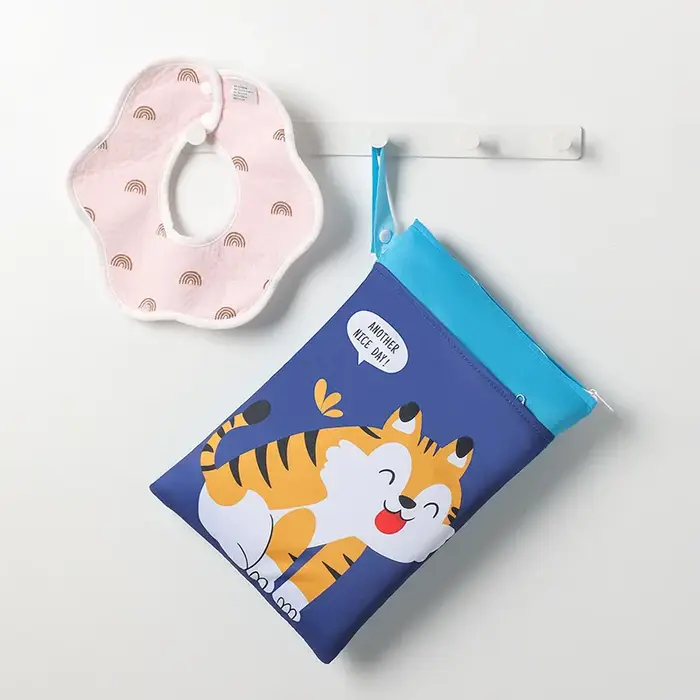 Sac à couches pour bébé motif animal de dessin animé