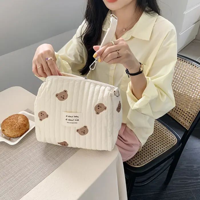 Sac de rangement Portable en coton