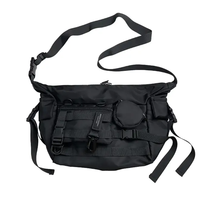 Sac messager fonctionnel pour homme, sacs étanches, sac Oxford, Hip Hop Streetwear, initié à la chim