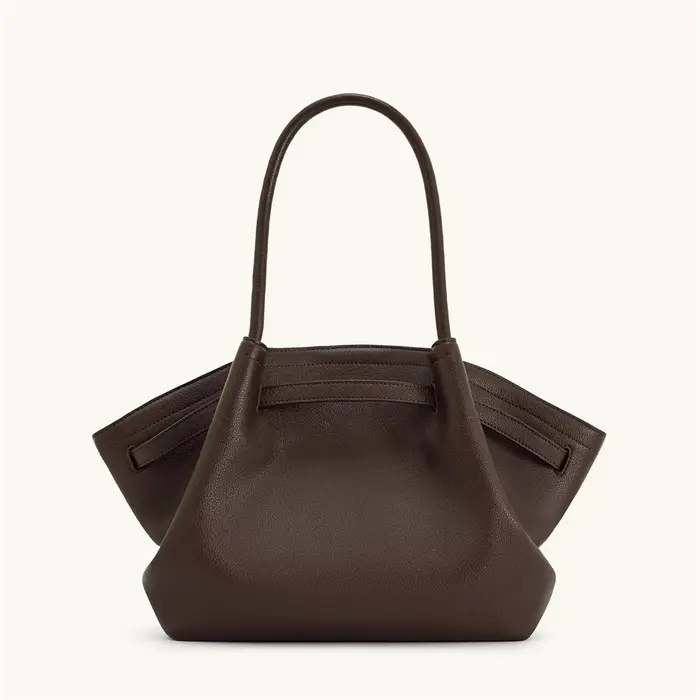 Sac à bandoulière JW PEI2026 pour femme, sac de créateur grande capacité marron foncé avec pochette