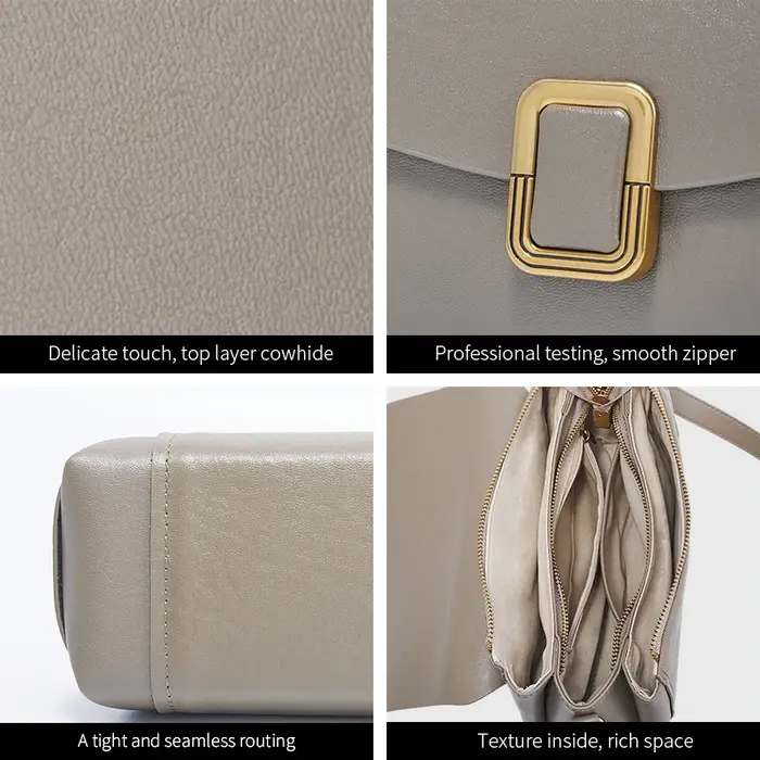 Sacs à main en cuir véritable de vache pour femmes