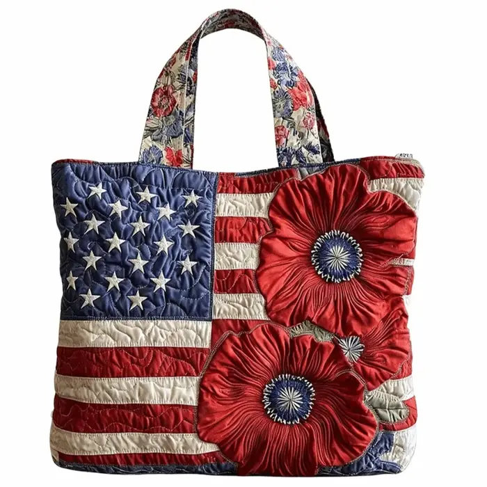 Sac fourre-tout matelassé vintage