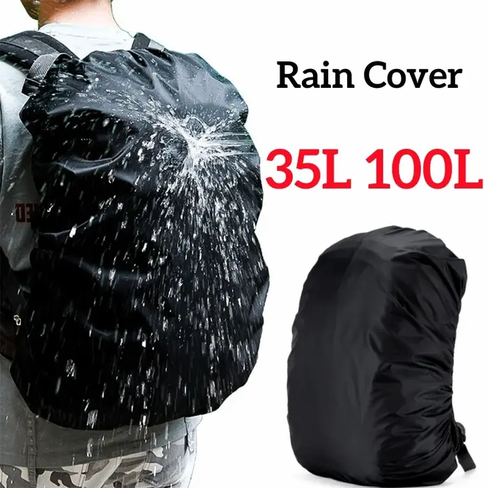 Sac à dos étanche housse de pluie pour randonnée Camping voyage Anti-poussière capuchon couverture 35L 100L extérieur