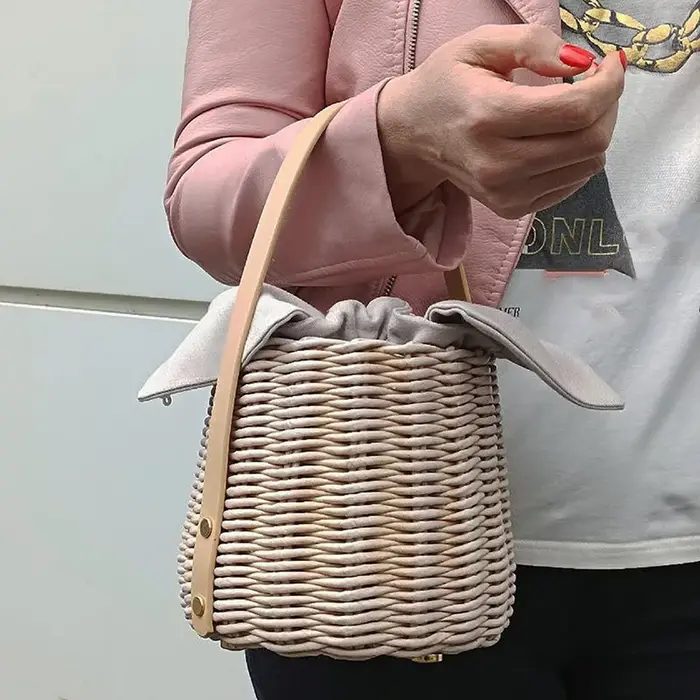 Sangle de sac en cuir PU faite à la main
