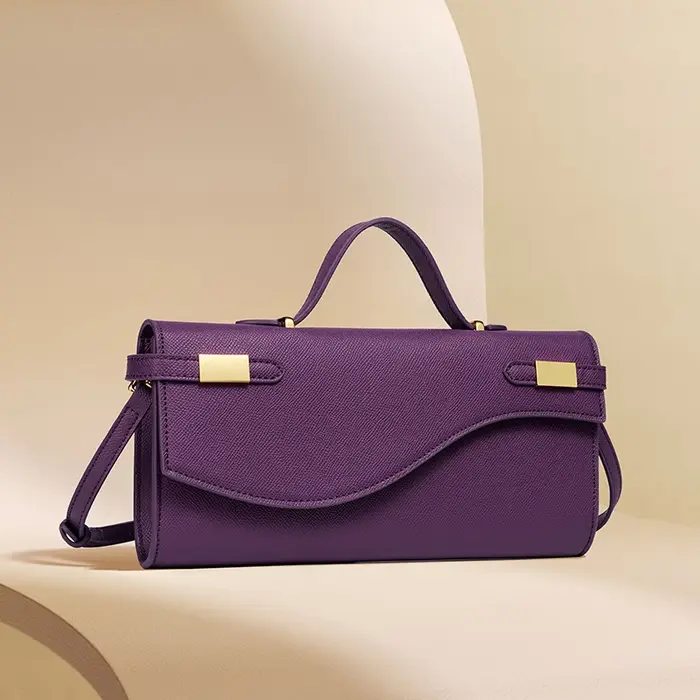 2025 transfrontalier nouveau cuir PU texture vintage pochette mode mini sac à main dames banlieue diagonale sac
