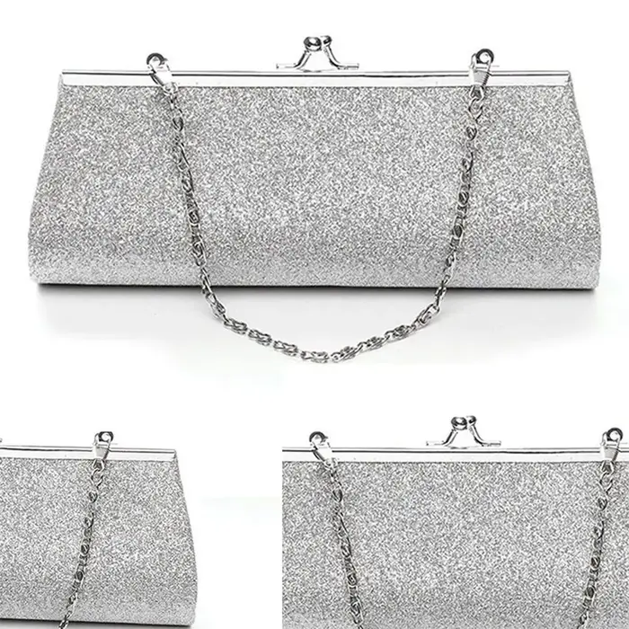 Brillant Banquet paillettes sac à main de fête de mariage sac de soirée sac à bandoulière pochette sac