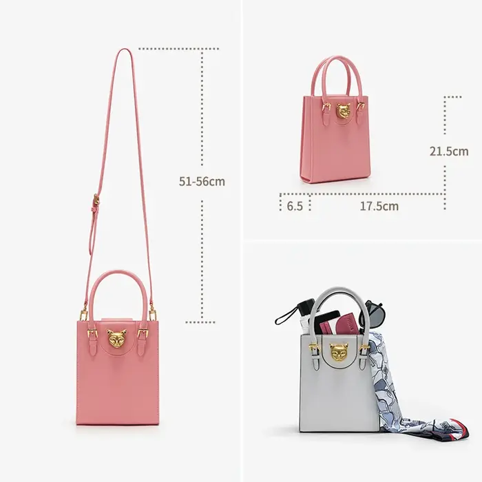 BAFELLI 2026 NOUVEAU SAC À MAIN FEMME MARQUE DE LUXE CAT DESIGNER ORIGINAL TENDANCE SAC À BANDOULIÈRE CASUAL MINI TOTE CROSSBODY
