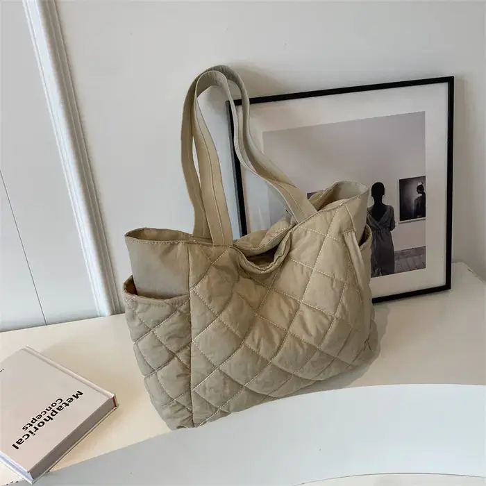 Sacs fourre-tout coréens Ins pour femmes, sac à bandoulière de grande capacité, sac à main léger en 