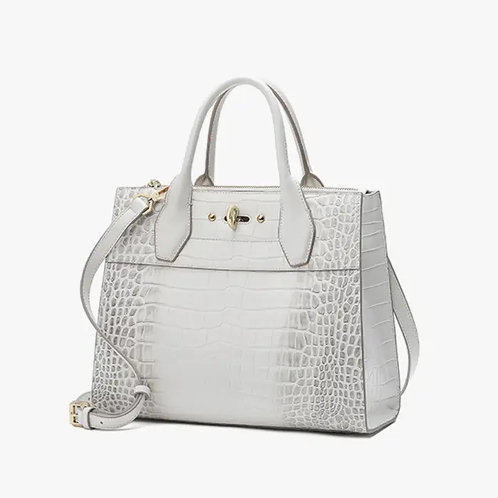 Sac à main de luxe en cuir véritable pour femme