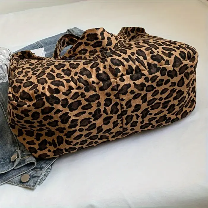 Sac Vintage imprimé léopard pour femmes