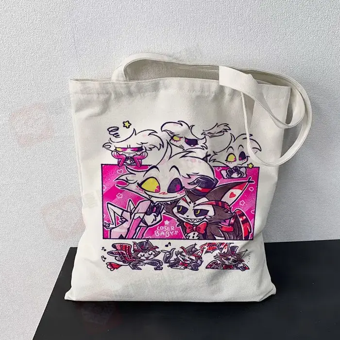 Sac en toile Hazbin Hotel Alastor Anime