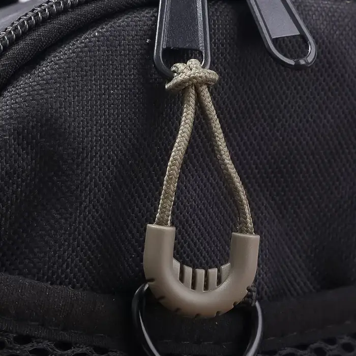 Sac à main antivol en PVC avec fermetures éclair légères