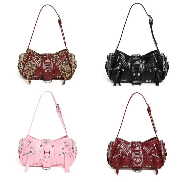 Sac de moto pour femme style baggy Y2K
