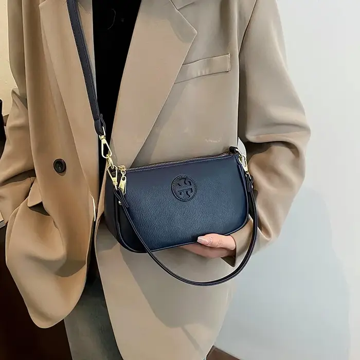 Sac à langer bandoulière de luxe : Sac à main élégant pour femme au style vintage de créateur et grande capacité pour le shopping