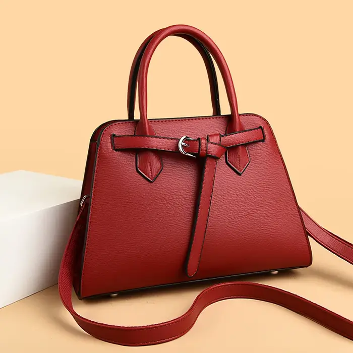 Sacs Hobo à poignée supérieure en cuir PU pour femmes