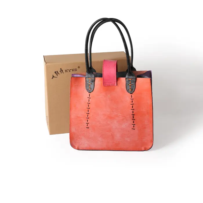 Sac en cuir véritable pour femme