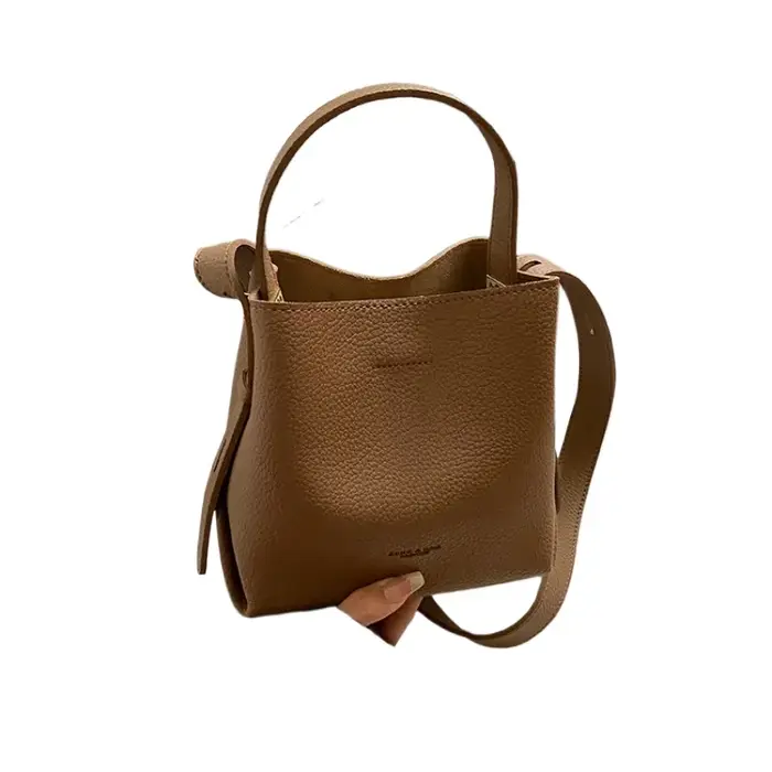 Sac seau rétro de grande capacité pour femmes