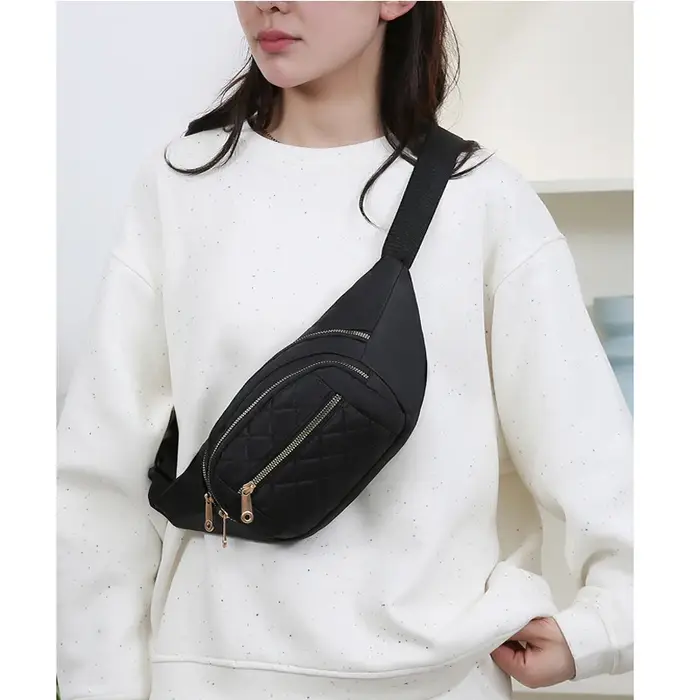 Sac banane à la mode, sac à bandoulière de styliste