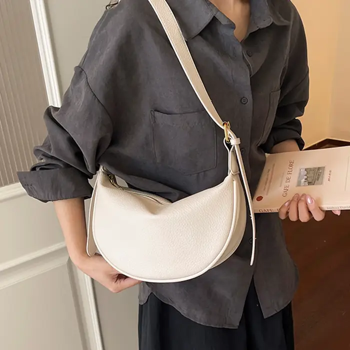 Sac fourre-tout en cuir PU grande capacité style coréen