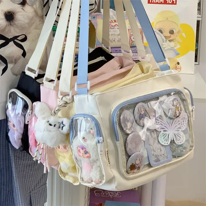 Sac Ita tendance transparent pour filles